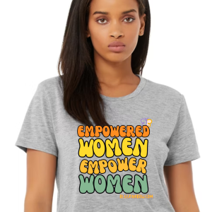 Empowered Women Flowy Cropped Tee (comes in multiple colors)