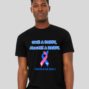 Forever in Our Hearts Crew Neck Tee-Daddy