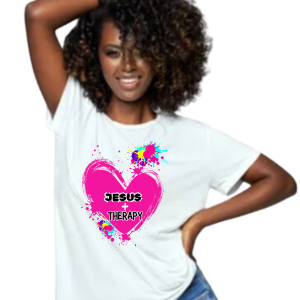 Jesus + Therapy Jersey Tee (comes in multiple colors)