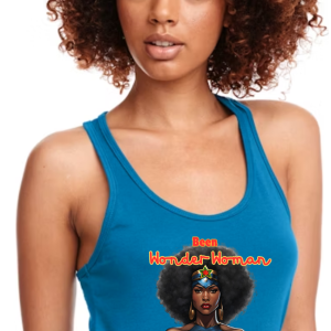 Been Wonder-ful Turquoise Racerback Tank