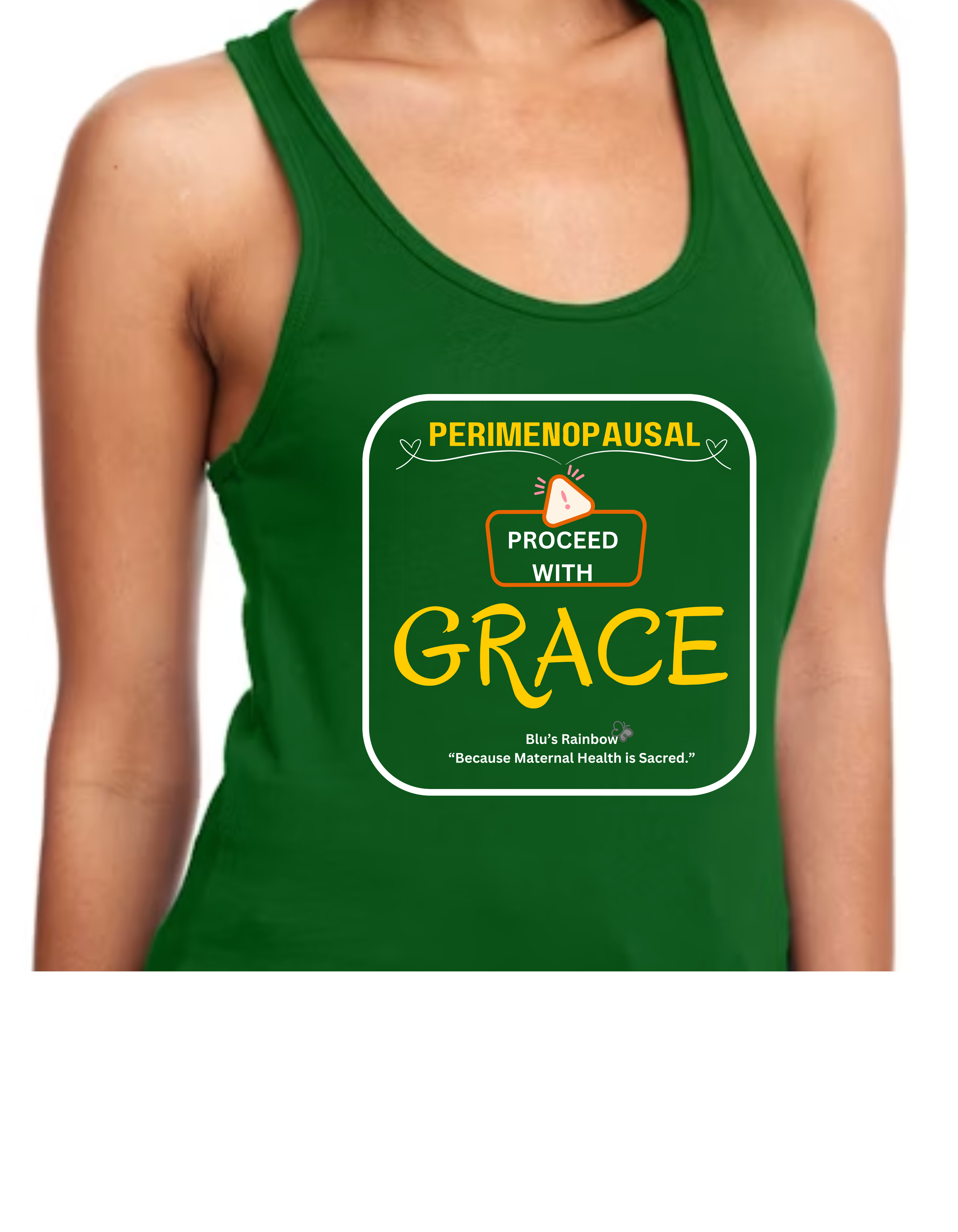 Perimeno-(don't)-pause the Grace Love Tank (multiple colors)